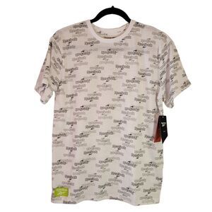 Reebok Kids White Logo Tee (Size XL 18/20)
